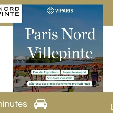 شقة Moderne & Sweet Roissy / Cdg / Paris / Asterix / Parc Expo *